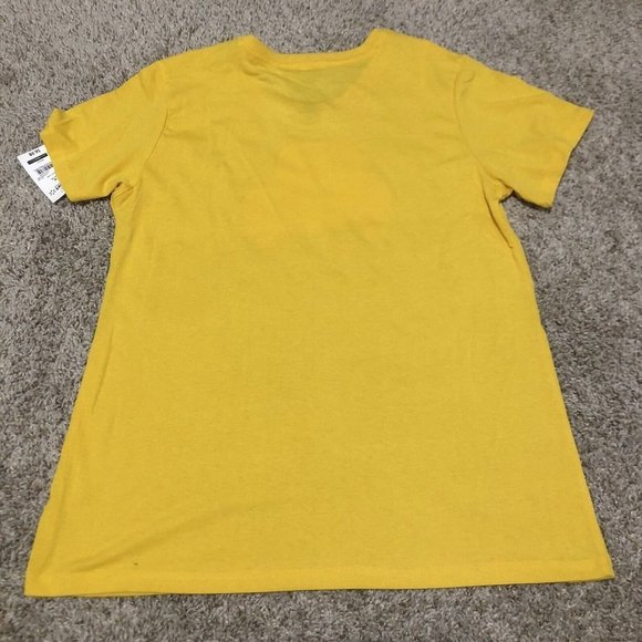 Women's Truck Load Tee T-shirt fall short sleeve crew neck size M mustard yellow - Picture 6 of 7
